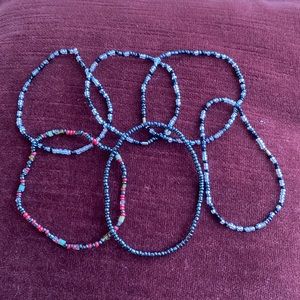 6 Stackable Bracelets